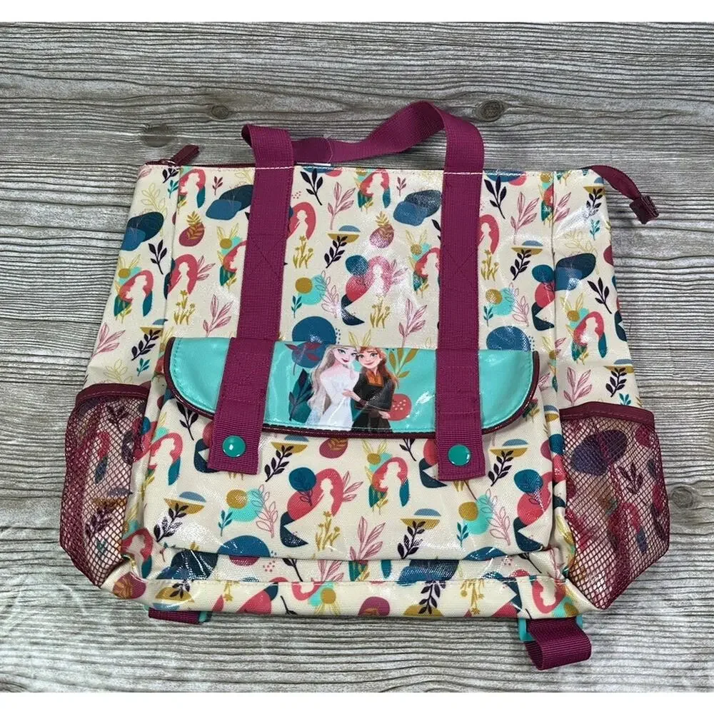 Disney Store Frozen 2 Anna & Elsa Tote Backpack Anna & the Snow Queen